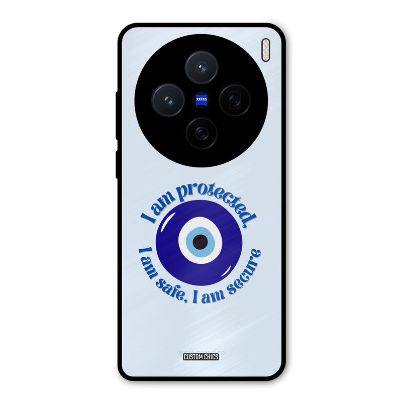 I Am Safe Vivo X200 Mobile Back Cover - Aesthetic PrintShield Case