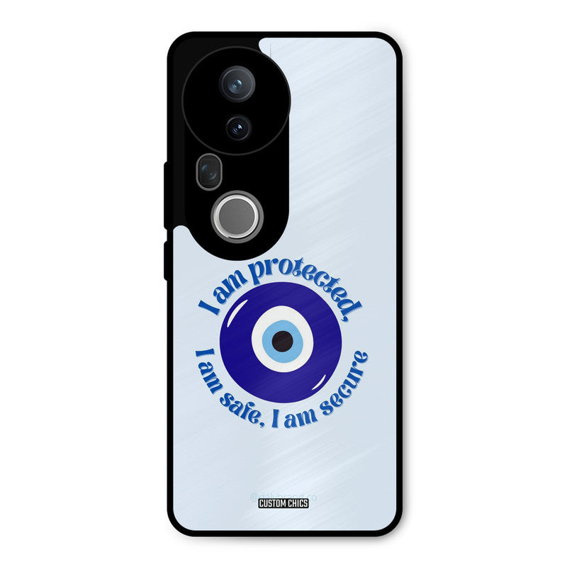 I Am Safe Vivo T4 Ultra Mobile Back Cover - Aesthetic PrintShield Case