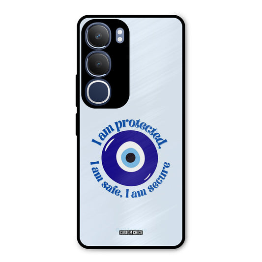 I Am Safe Vivo Y29 Mobile Back Cover - Aesthetic PrintShield Case