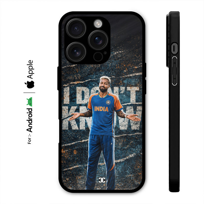 I DOnt Know Case – Premium PrintShield Mobile Cover