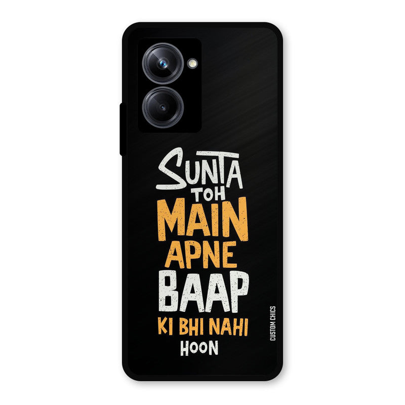 I Dont Listen Realme 10 Pro Mobile Back Cover - Typography PrintShield Case