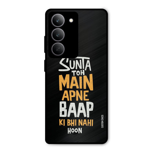 I Dont Listen Realme 14x Mobile Back Cover - Typography PrintShield Case