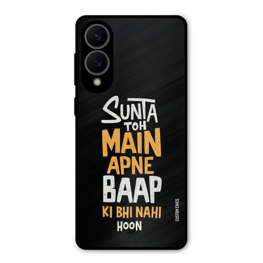 I Dont Listen Samsung Galaxy S25 Edge Mobile Back Cover - Typography PrintShield Case