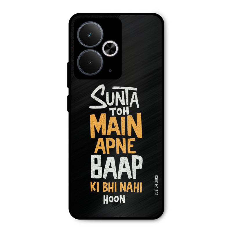 I Dont Listen Realme 14T Mobile Back Cover - Typography PrintShield Case