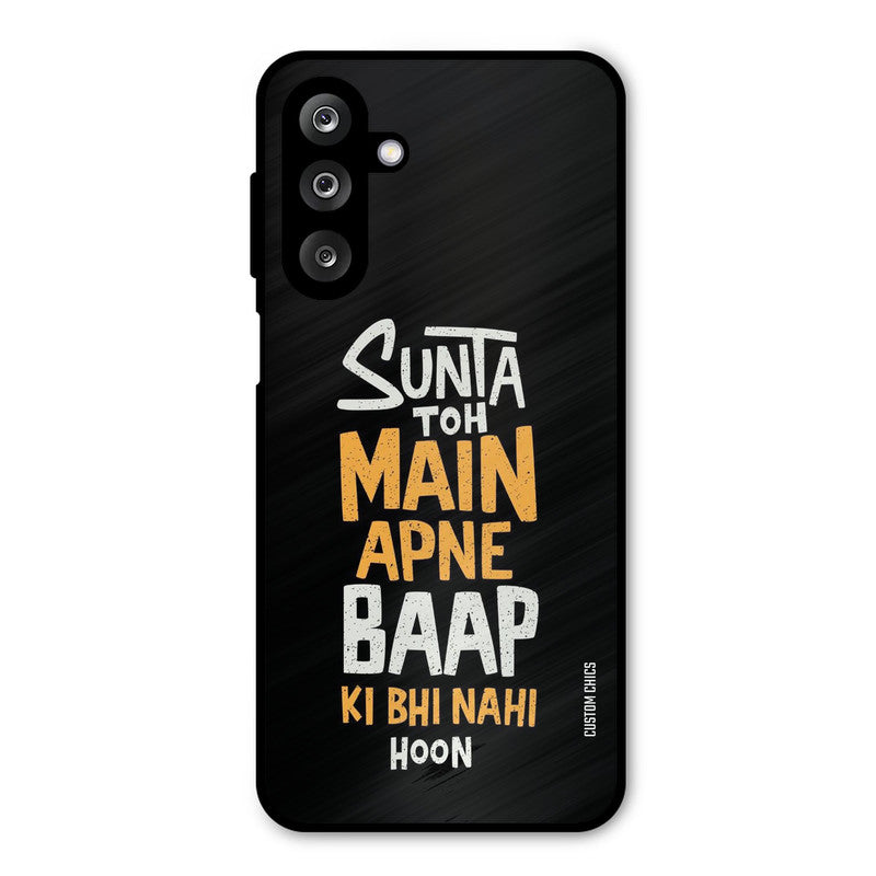 I Dont Listen Samsung Galaxy M36 Mobile Back Cover - Typography PrintShield Case