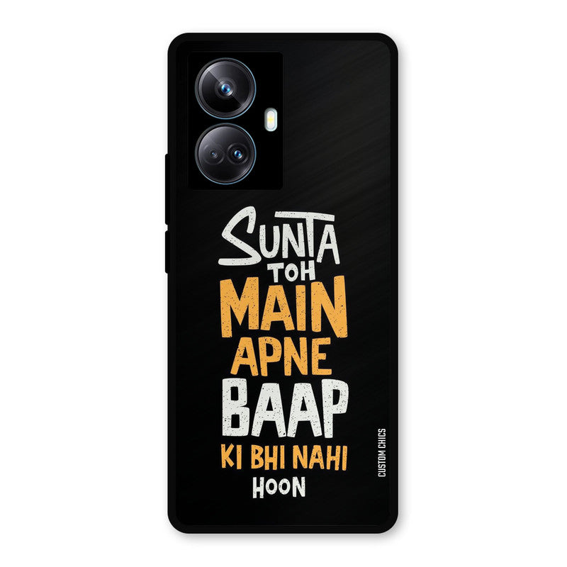 I Dont Listen Realme 10 Pro Plus Mobile Back Cover - Typography PrintShield Case