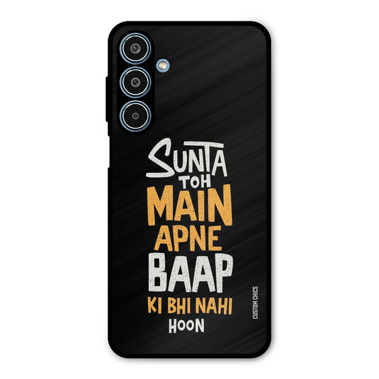 I Dont Listen Samsung Galaxy M35 5G Mobile Back Cover - Typography PrintShield Case