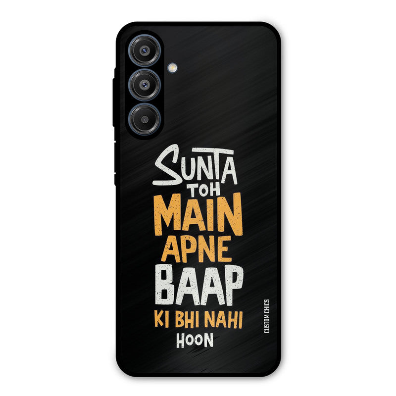 I Dont Listen Samsung Galaxy A16 5G Mobile Back Cover - Typography PrintShield Case