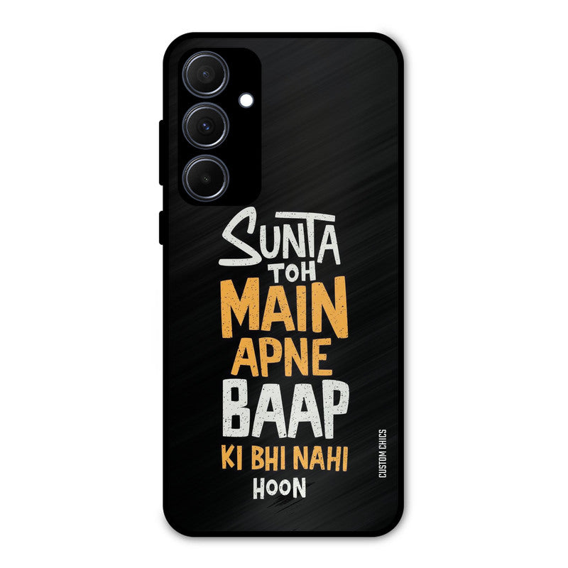 I Dont Listen Samsung Galaxy A35 5G Mobile Back Cover - Typography PrintShield Case