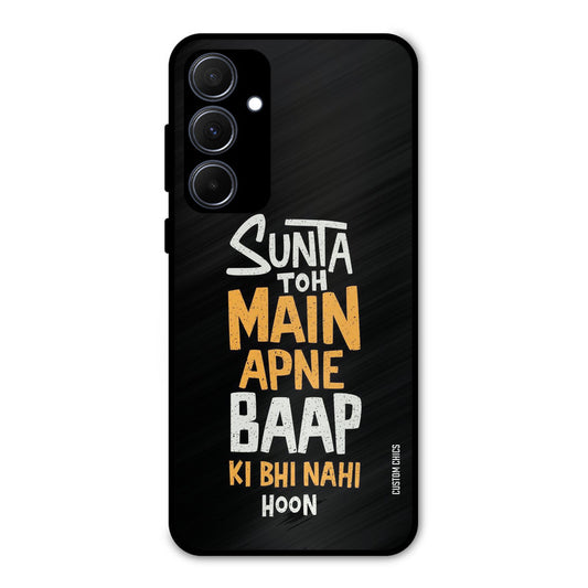 I Dont Listen Samsung Galaxy A35 5G Mobile Back Cover - Typography PrintShield Case