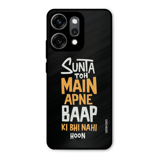 I Dont Listen Oppo Reno 14 Pro Mobile Back Cover - Typography PrintShield Case