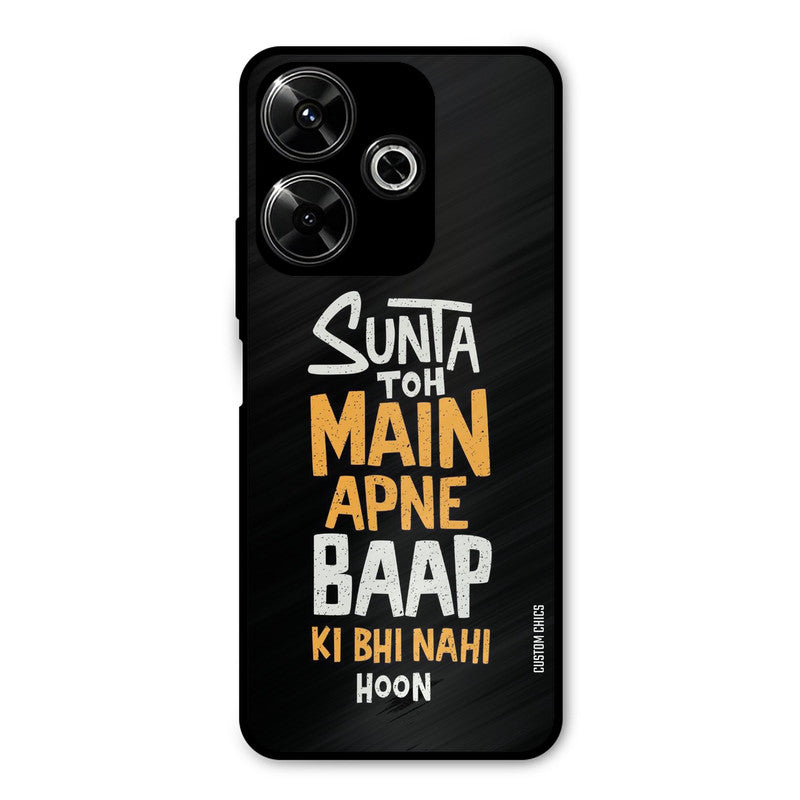 I Dont Listen Redmi 13 5G Mobile Back Cover - Typography PrintShield Case