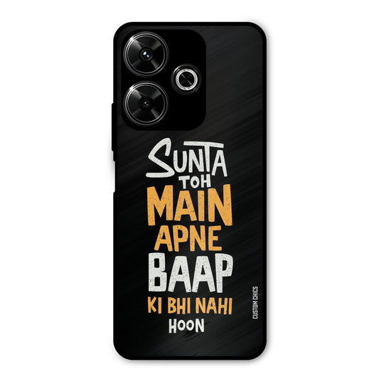 I Dont Listen Redmi 13 5G Mobile Back Cover - Typography PrintShield Case