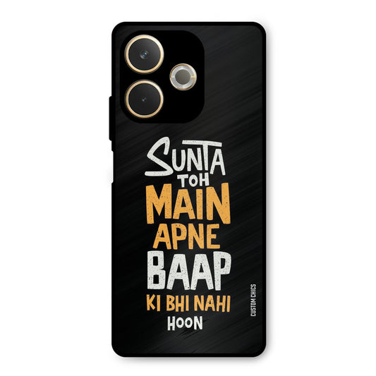 I Dont Listen Oppo A5 Pro Mobile Back Cover - Typography PrintShield Case