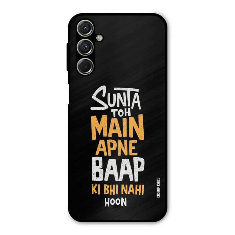 I Dont Listen Samsung Galaxy M34 Mobile Back Cover - Typography PrintShield Case