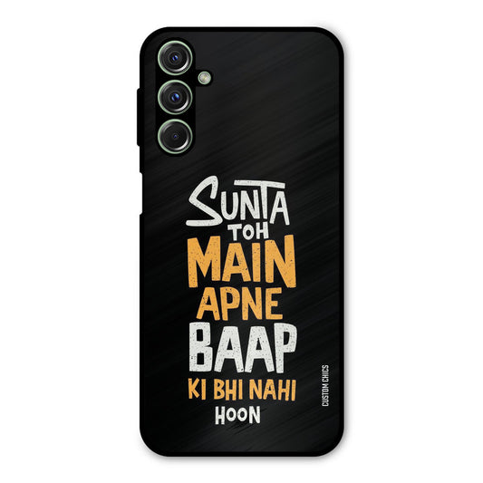 I Dont Listen Samsung Galaxy M34 Mobile Back Cover - Typography PrintShield Case