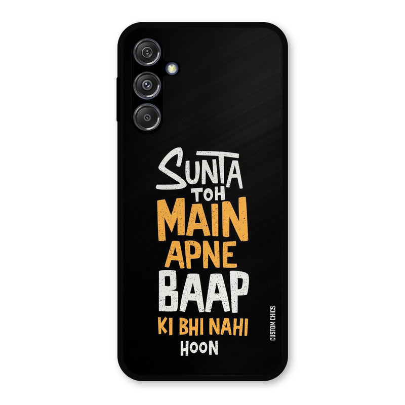 I Dont Listen Samsung Galaxy M34 5G Mobile Back Cover - Typography PrintShield Case