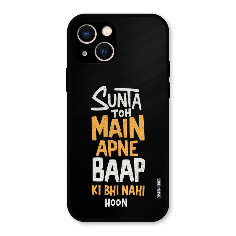 I Dont Listen iPhone 13 Mobile Back Cover - Typography PrintShield Case