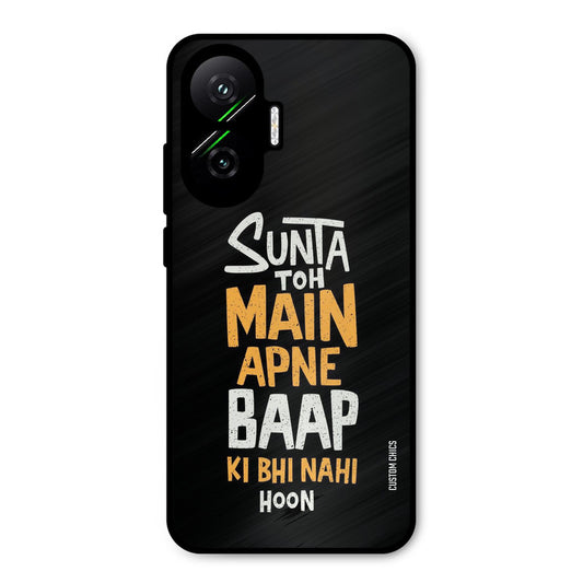 I Dont Listen Poco F7 5G Mobile Back Cover - Typography PrintShield Case