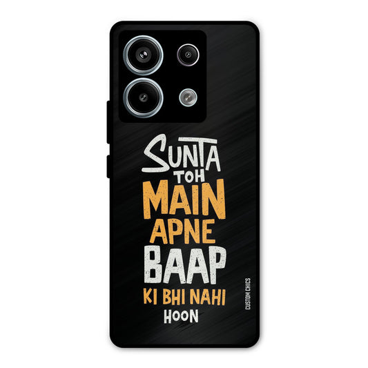 I Dont Listen Redmi Note 13 Pro 5G Mobile Back Cover - Typography PrintShield Case