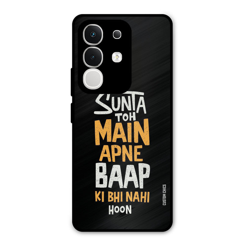 I Dont Listen Vivo T4x Mobile Back Cover - Typography PrintShield Case