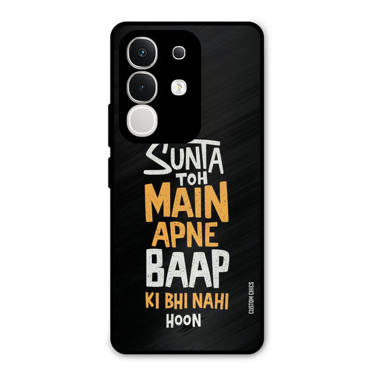 I Dont Listen Vivo T4x Mobile Back Cover - Typography PrintShield Case