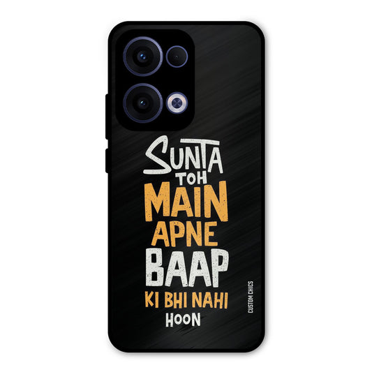 I Dont Listen Oppo Reno 13 5G Mobile Back Cover - Typography PrintShield Case