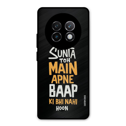I Dont Listen Realme 13 Plus Mobile Back Cover - Typography PrintShield Case