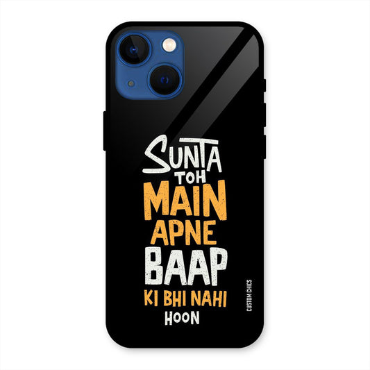 I Dont Listen iPhone 13 Mini Mobile Back Cover - Typography PrintShield Case