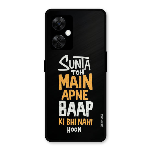 I Dont Listen OnePlus Nord CE 3 Lite Mobile Back Cover - Typography PrintShield Case