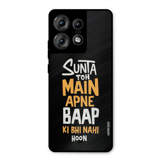 I Dont Listen Motorola Edge 50 Pro Mobile Back Cover - Typography PrintShield Case