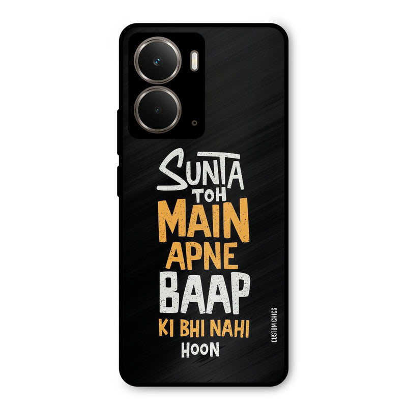 I Dont Listen Realme P3 Mobile Back Cover - Typography PrintShield Case