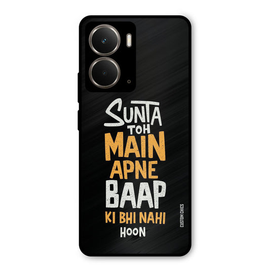 I Dont Listen Realme P3 Mobile Back Cover - Typography PrintShield Case