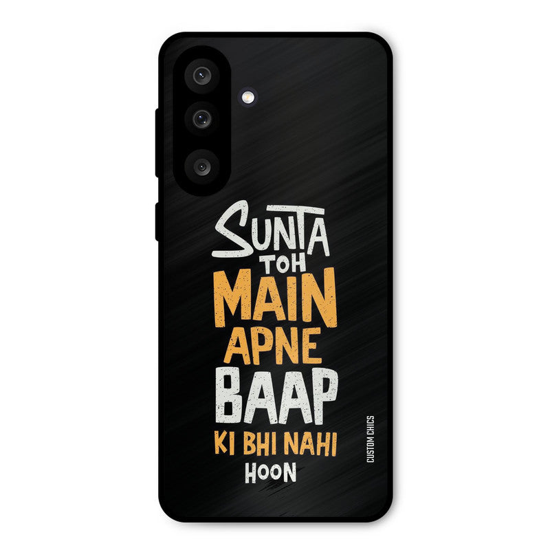 I Dont Listen Samsung Galaxy M56 Mobile Back Cover - Typography PrintShield Case