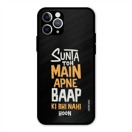 I Dont Listen iPhone 11 Pro Mobile Back Cover - Typography PrintShield Case