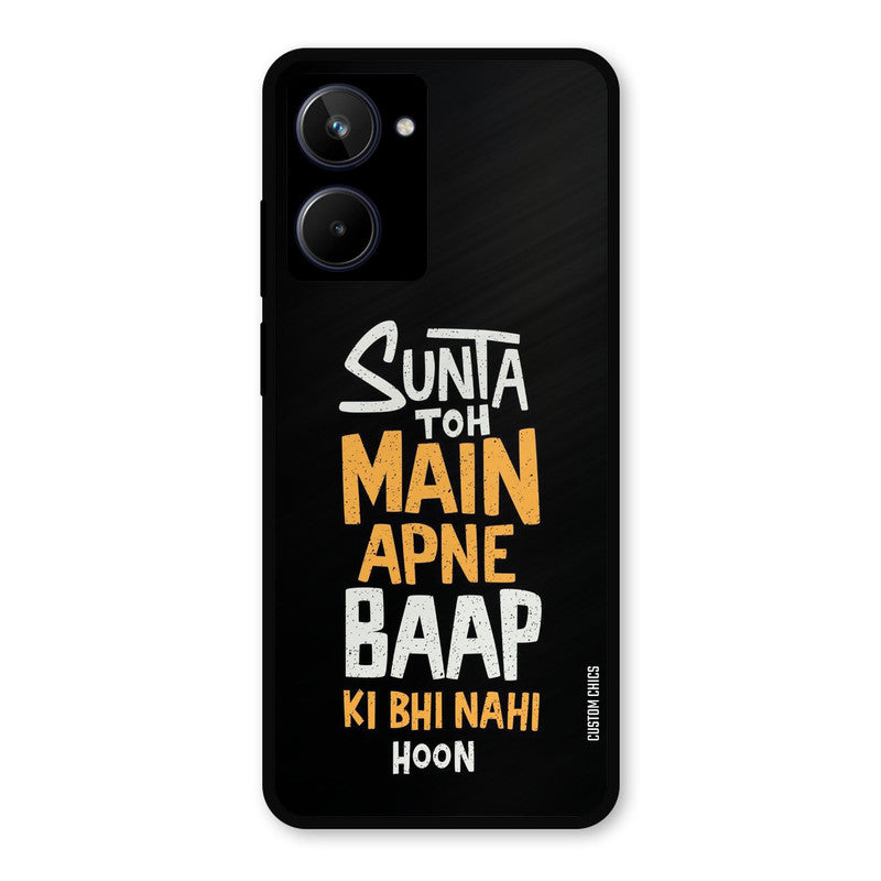 I Dont Listen Realme 10 Mobile Back Cover - Typography PrintShield Case