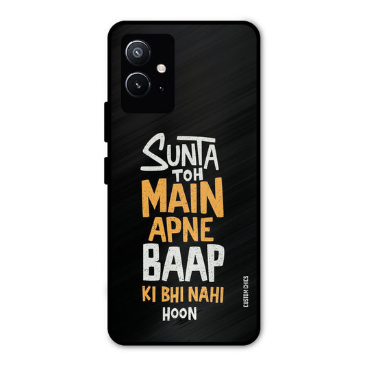 I Dont Listen Vivo Y75 5G Mobile Back Cover - Typography PrintShield Case