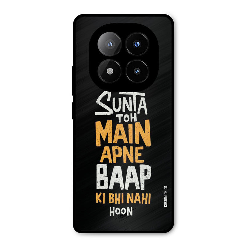 I Dont Listen Redmi Note 14 Pro Plus 5G Mobile Back Cover - Typography PrintShield Case