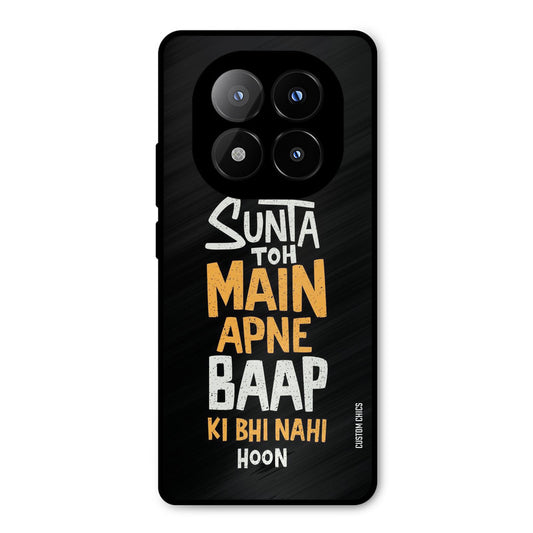 I Dont Listen Redmi Note 14 Pro Plus 5G Mobile Back Cover - Typography PrintShield Case