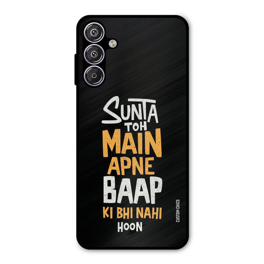 I Dont Listen Samsung Galaxy F15 Mobile Back Cover - Typography PrintShield Case