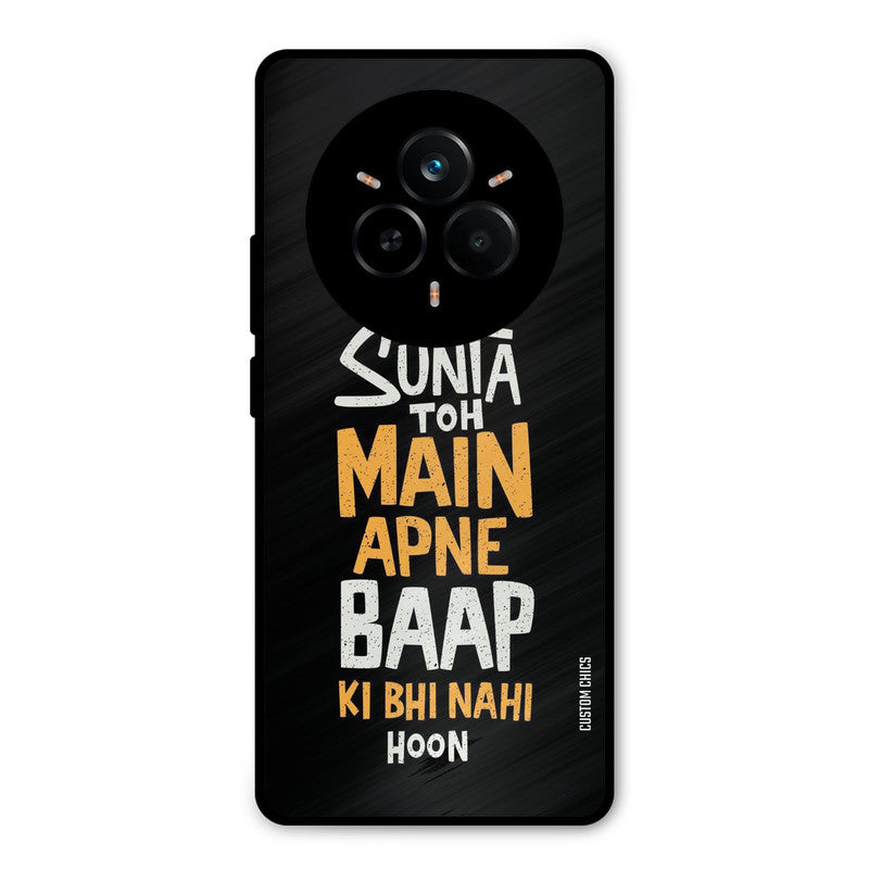 I Dont Listen Realme 14 Pro Plus Mobile Back Cover - Typography PrintShield Case
