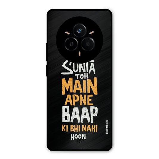 I Dont Listen Realme 14 Pro Plus Mobile Back Cover - Typography PrintShield Case