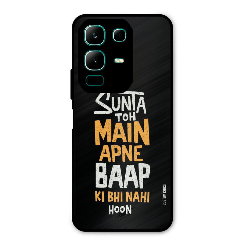 I Dont Listen Infinix Note 50x Mobile Back Cover - Typography PrintShield Case