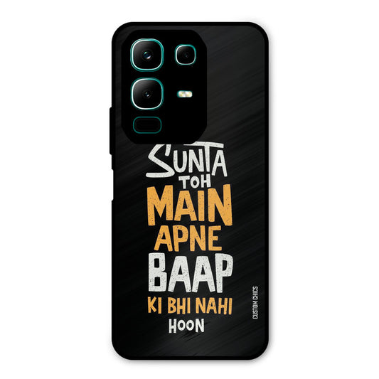 I Dont Listen Infinix Note 50x Mobile Back Cover - Typography PrintShield Case