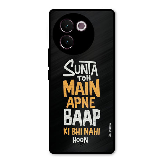 I Dont Listen Vivo V30e Mobile Back Cover - Typography PrintShield Case