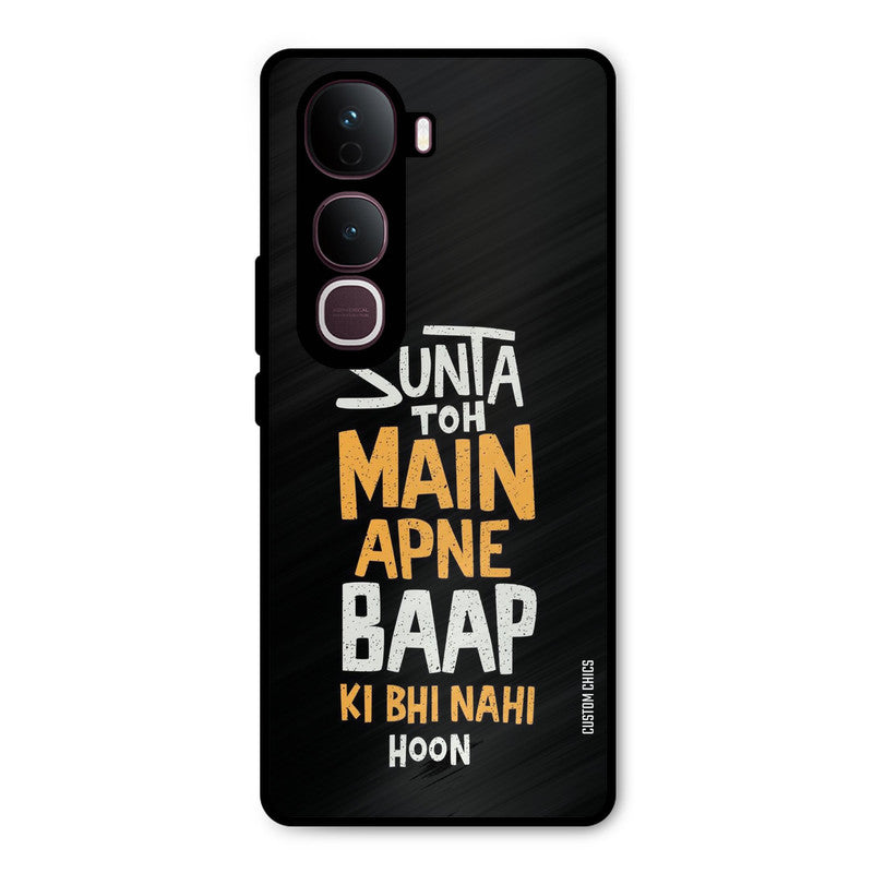 I Dont Listen Vivo Y400 Pro Mobile Back Cover - Typography PrintShield Case