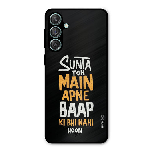 I Dont Listen Samsung Galaxy M55 5G Mobile Back Cover - Typography PrintShield Case