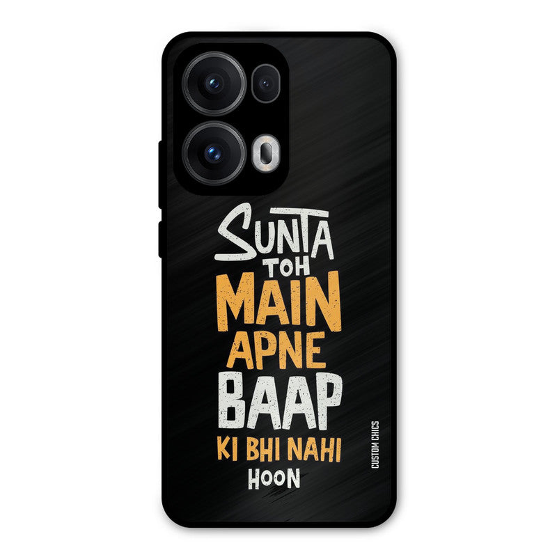 I Dont Listen Oppo Reno 13 Pro 5G Mobile Back Cover - Typography PrintShield Case