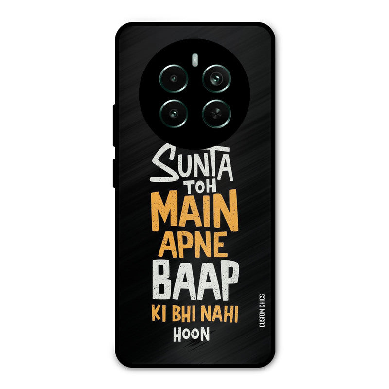 I Dont Listen Realme 12 Plus Mobile Back Cover - Typography PrintShield Case