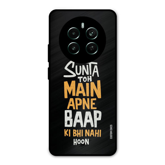 I Dont Listen Realme 12 Plus Mobile Back Cover - Typography PrintShield Case